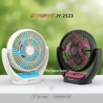 Jy super 2523 Fan Rechargeable Table fan