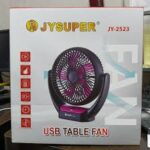 Jy super 2523 Fan Rechargeable Table fan - Image 2
