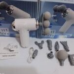 9 head deep tissue facial massage gun - Image 2