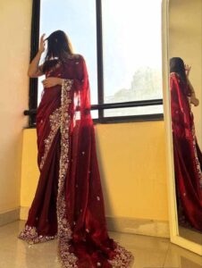 ইন্ডিয়ান জেমিচু শাড়ি - Image 3