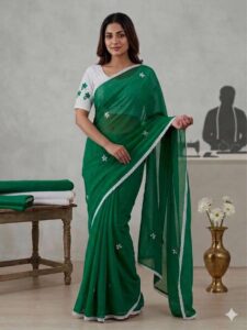 Georgette sharee - Image 3