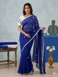 Georgette sharee - Image 5