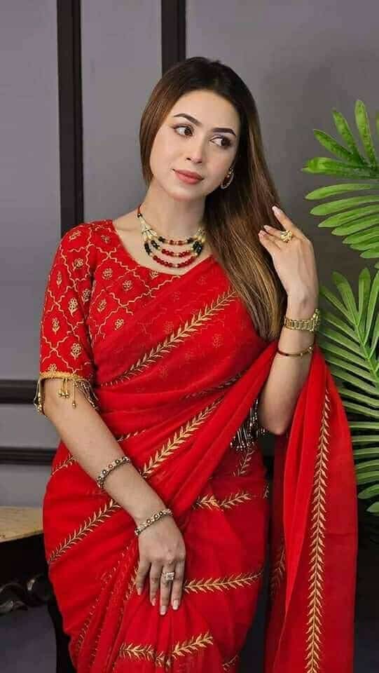 জর্জেট শাড়ি