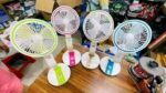 LR Fan (Adjustable Rechargeable Folding Fan With Led Light) - Image 3