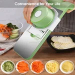 5 in 1 vegetable cutter slicer - Image 2