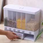 6-in-1 Wall Mounted Food Storage Box for Kitchen - Image 2