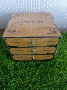 Medicine box(size-L)wood - Image 3