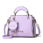 Versatile Liberal Messenger Bag with Cat Ear Wallet - Image 3