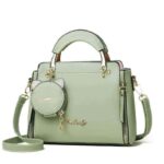 Versatile Liberal Messenger Bag with Cat Ear Wallet - Image 5