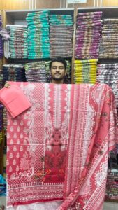 প্রিমিয়াম কোয়ালিটির সুতির থ্রিপিস - Image 7