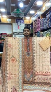 প্রিমিয়াম কোয়ালিটির সুতির থ্রিপিস - Image 4