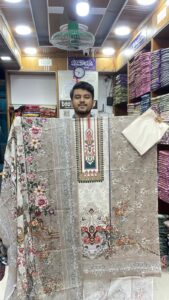 প্রিমিয়াম কোয়ালিটির সুতির থ্রিপিস - Image 5