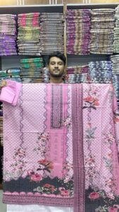 প্রিমিয়াম কোয়ালিটির সুতির থ্রিপিস - Image 6
