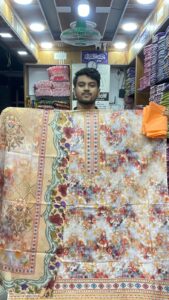 প্রিমিয়াম কোয়ালিটির সুতির থ্রিপিস - Image 6