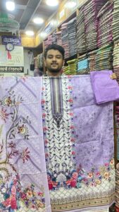 প্রিমিয়াম কোয়ালিটির সুতির থ্রিপিস