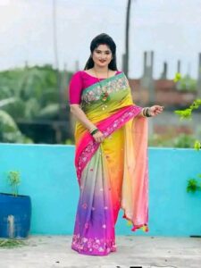 চন্দুরি সিল্ক শাড়ি - Image 3